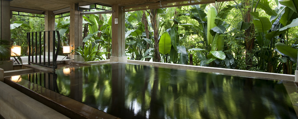 Hot spring spas and pools are very popular in Taiwan